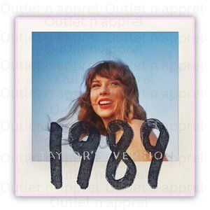 Taylor Swift Laminated Decal Water Resistant Sticker